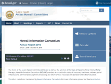 Tablet Screenshot of ahc.ehawaii.gov