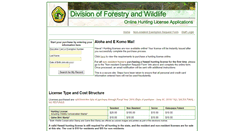 Desktop Screenshot of hunting.ehawaii.gov