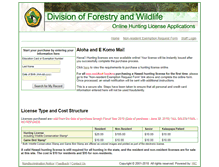 Tablet Screenshot of hunting.ehawaii.gov